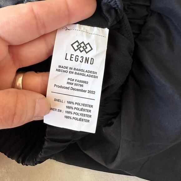 Womens Shorts Large Black NWT Sports Running Workout Beachy Vacation - Picture 7 of 8